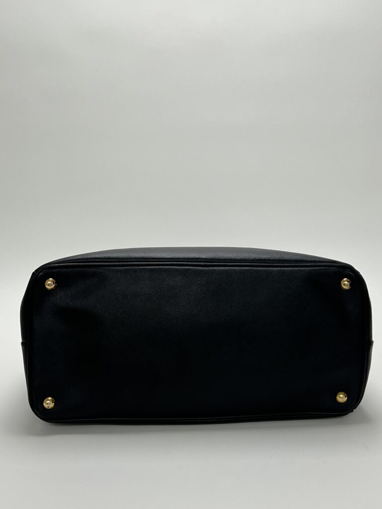 fondo borsa Prada Galleria Saffiano Nera Vintage