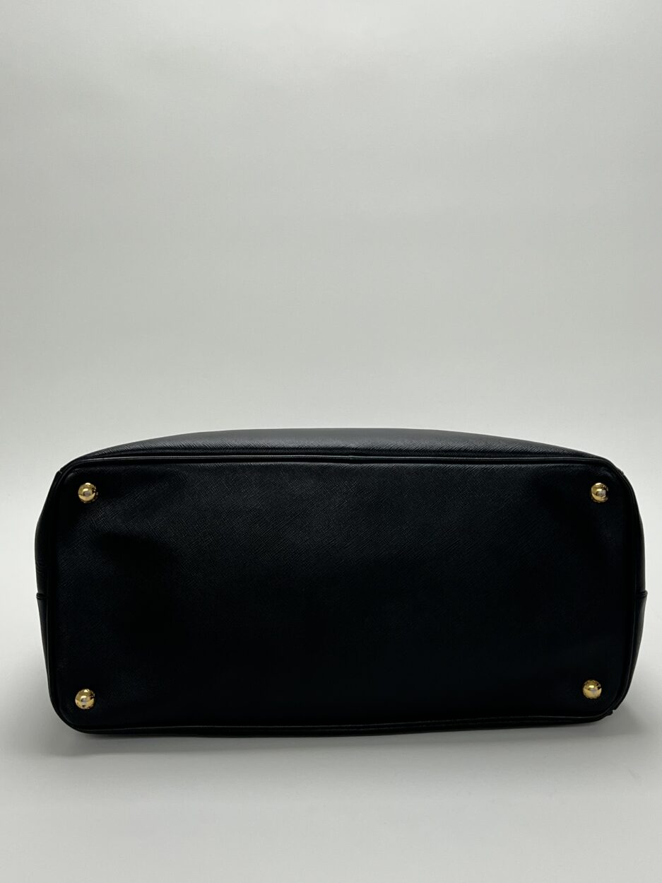 fondo borsa Prada Galleria Saffiano Nera Vintage