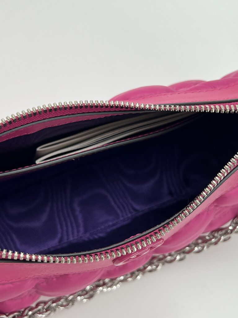 interno Gucci GG Matelassé Nylon Fucsia