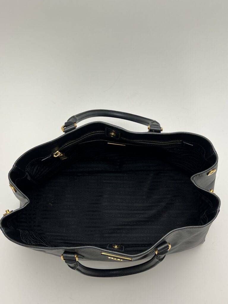 interno Prada Galleria Saffiano Nera Vintage