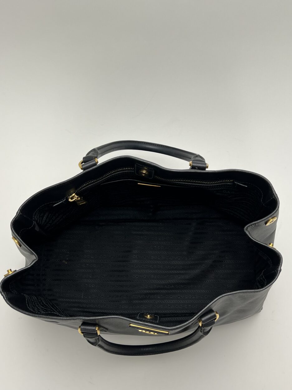 interno Prada Galleria Saffiano Nera Vintage