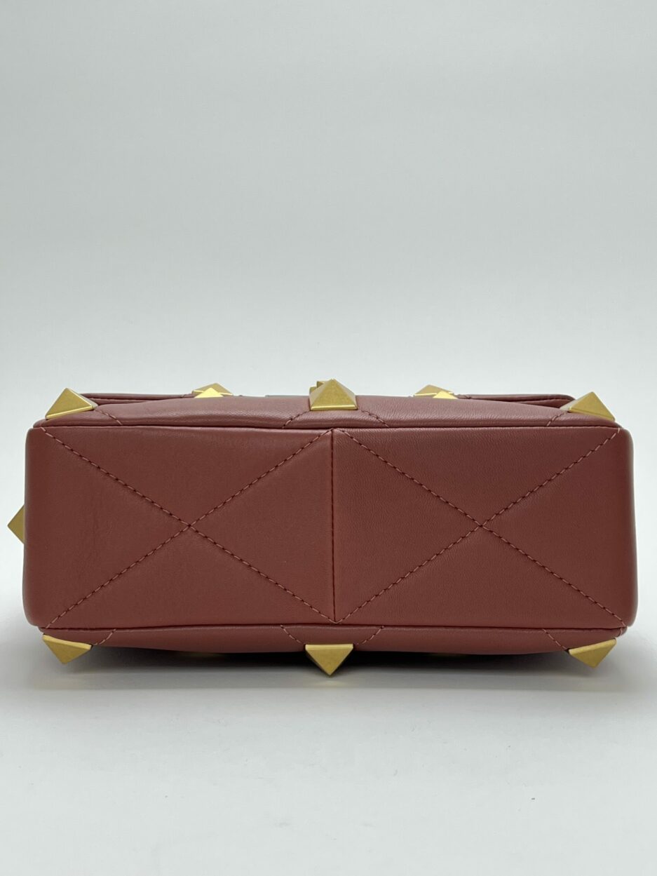 fondo borsa Valentino Roman Stud Rosa Antico