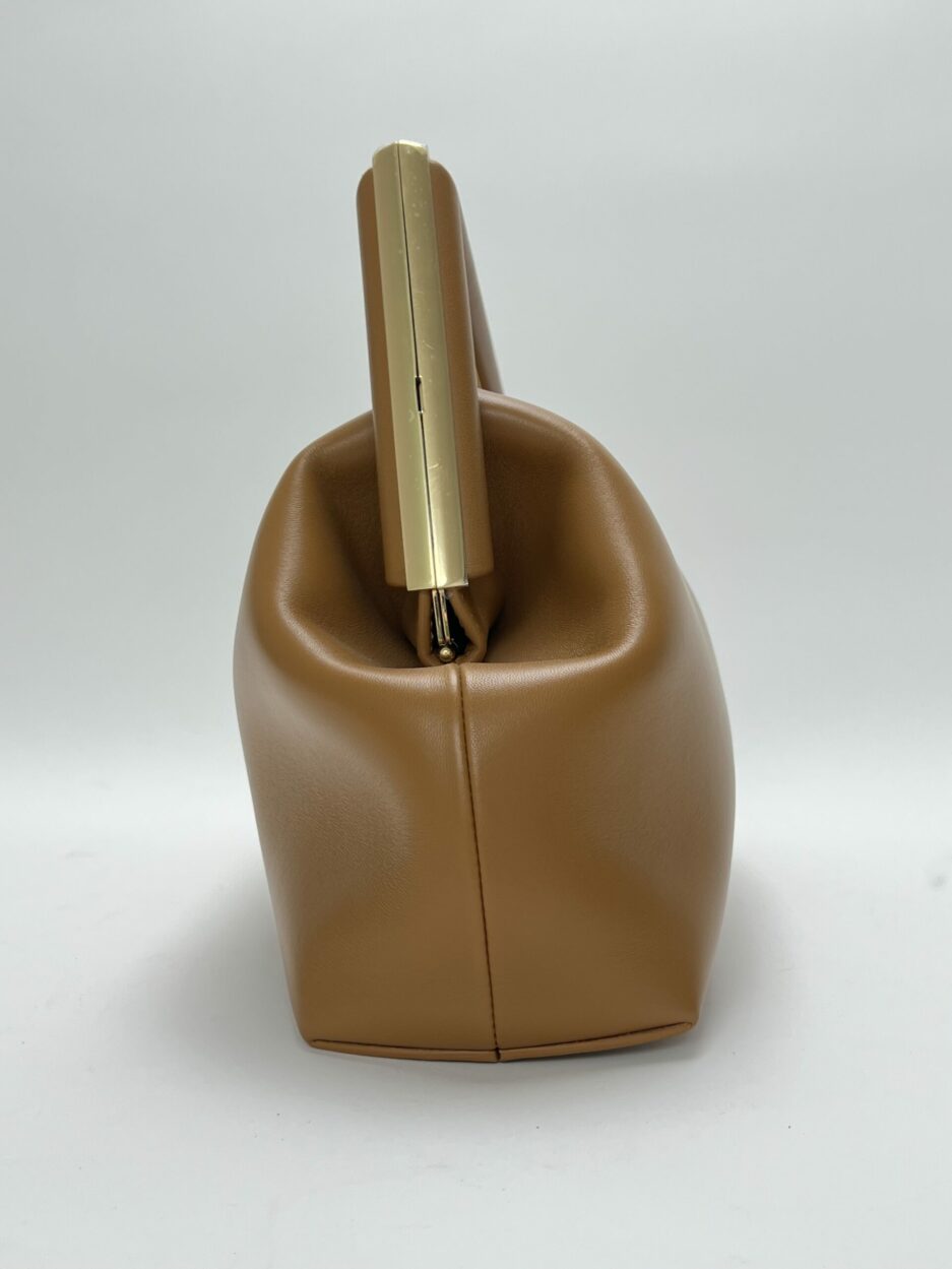 lato destro Fendi First Medium Marrone