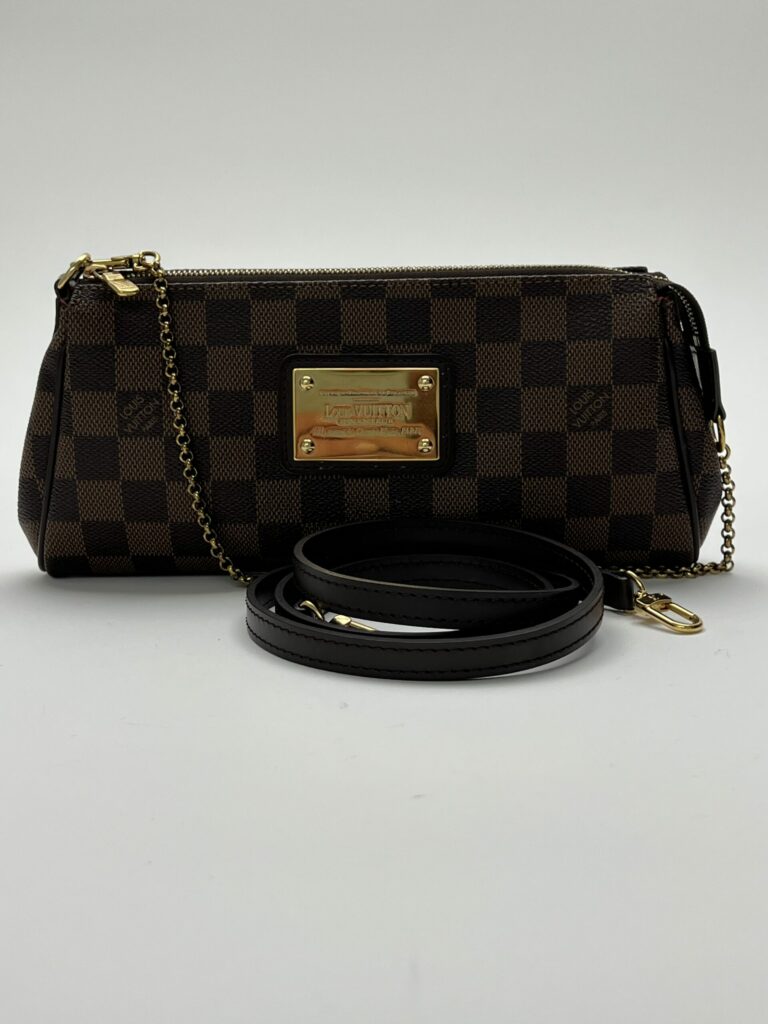 tessuto Damier Ebene Louis Vuitton Pochette Eva 2015