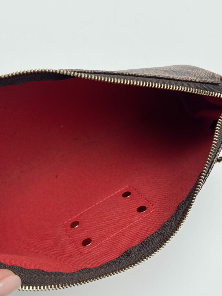 interno Louis Vuitton Pochette Eva Damier Ebene 2015