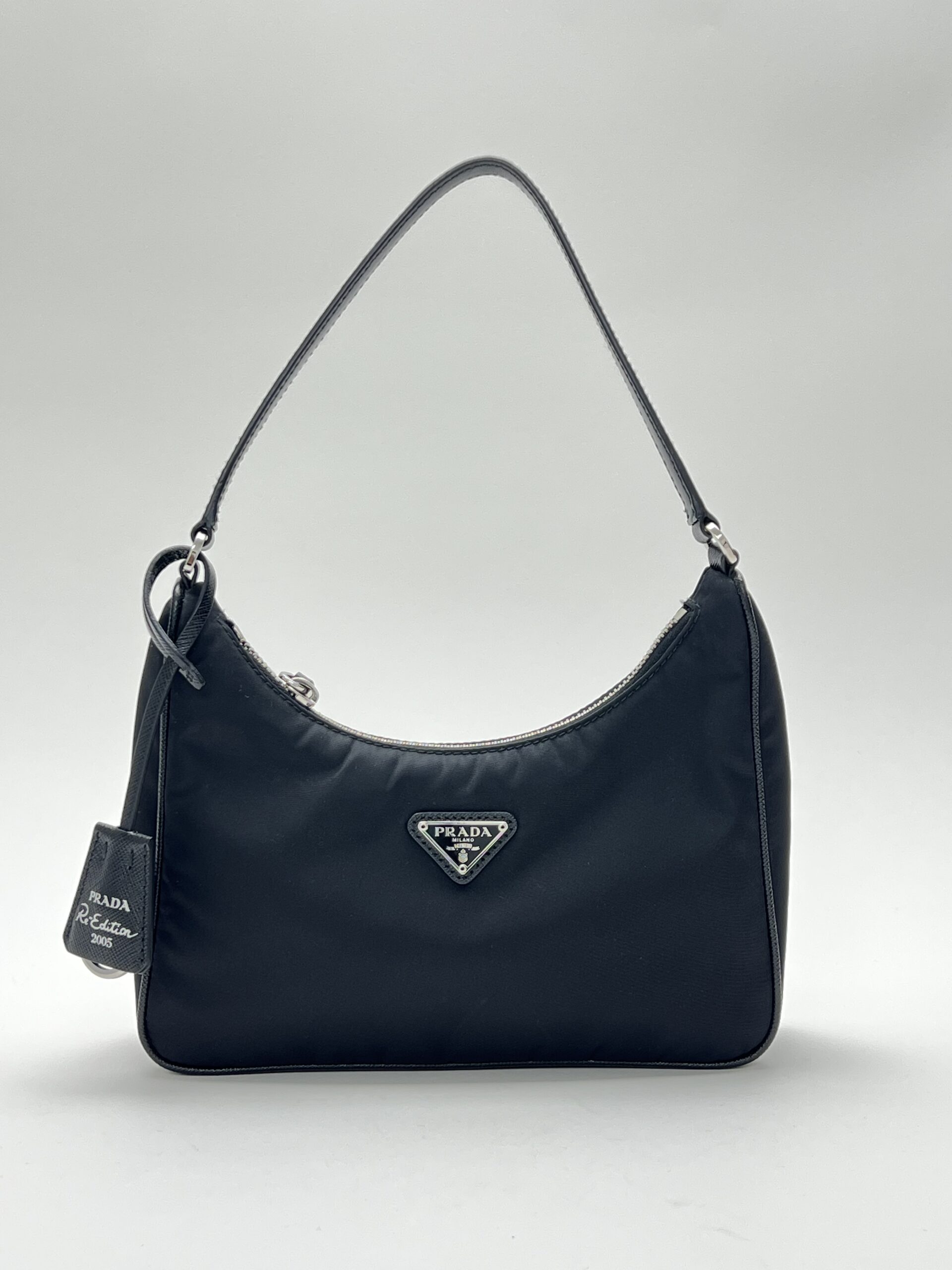 IMG_9062 Prada Re-Edition 2005 nylon nero borsa mini hobo
