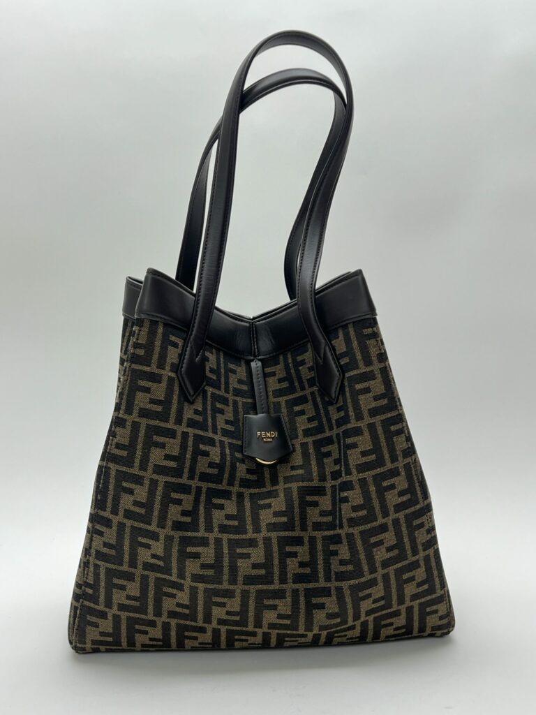 tessuto jacquard FF Fendi Origami