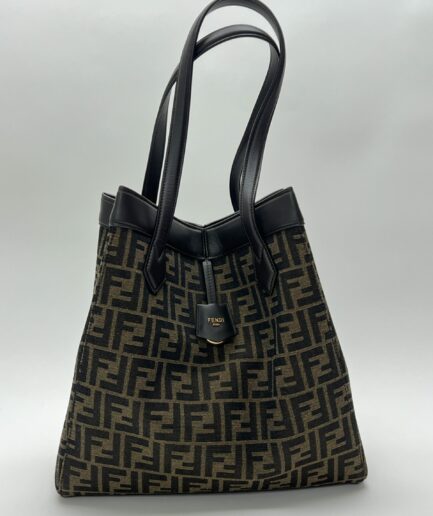 Fendi Origami Jacquard FF borsa trasformabile