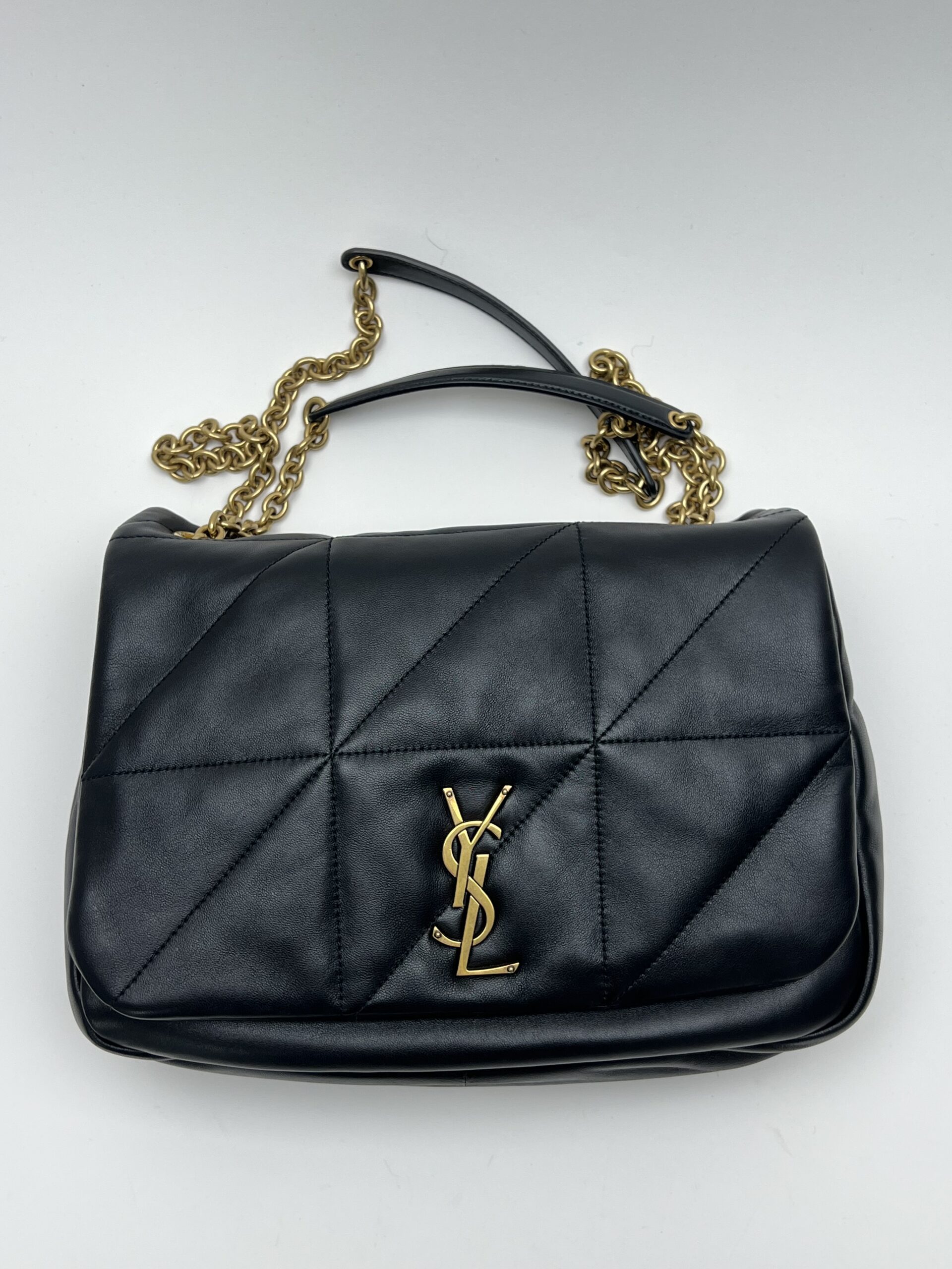 IMG_3828 Saint Laurent Jamie 4.3 Nera borsa pelle trapuntata