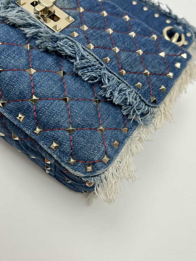 angolo 2 Valentino Garavani Rockstud Spike Denim