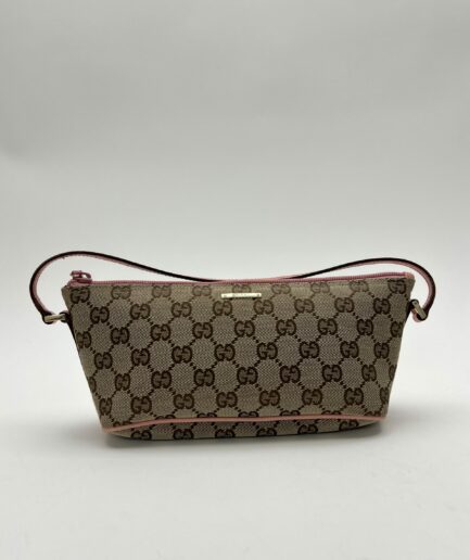 Gucci Pochette GG Supreme Rosa vintage