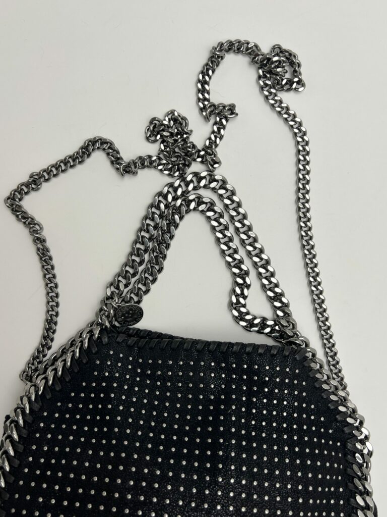 dettaglio tessuto Stella McCartney Falabella Mini Tote