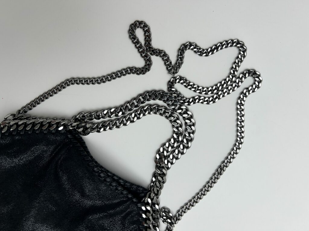dettaglio tessuto Stella McCartney Falabella Mini Tote