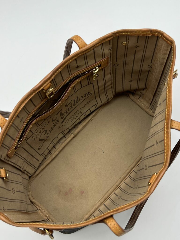 interno Louis Vuitton Neverfull PM 2007