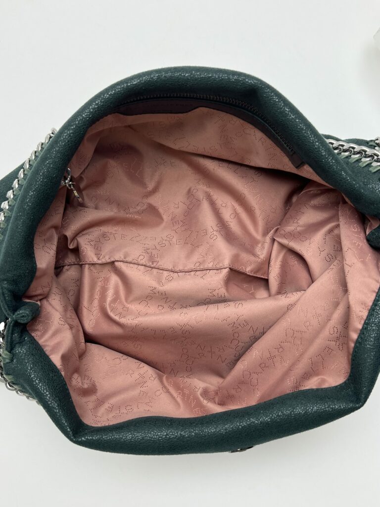 interno Stella McCartney Falabella Tote Verde