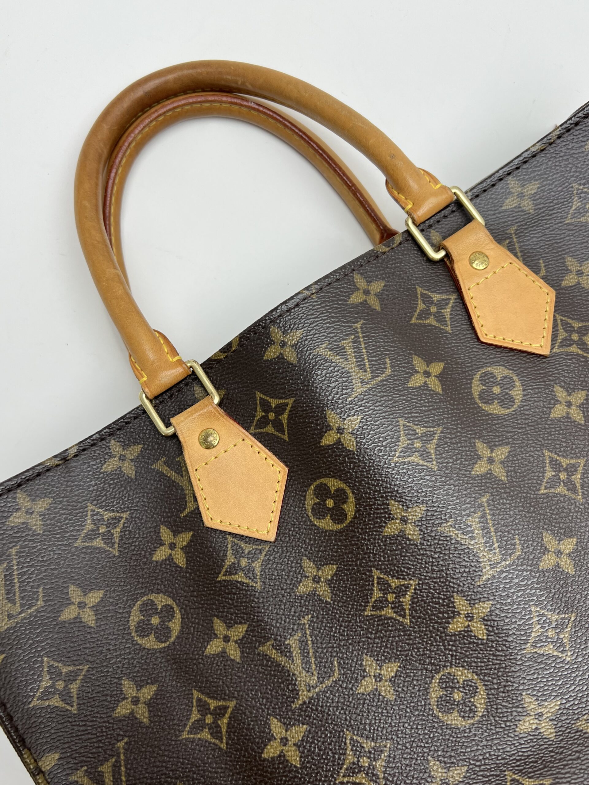 IMG_0361 tela monogram posteriore Louis Vuitton Sac Plat 2005