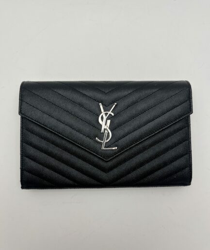 Saint Laurent Cassandre WOC 2024 pelle nera