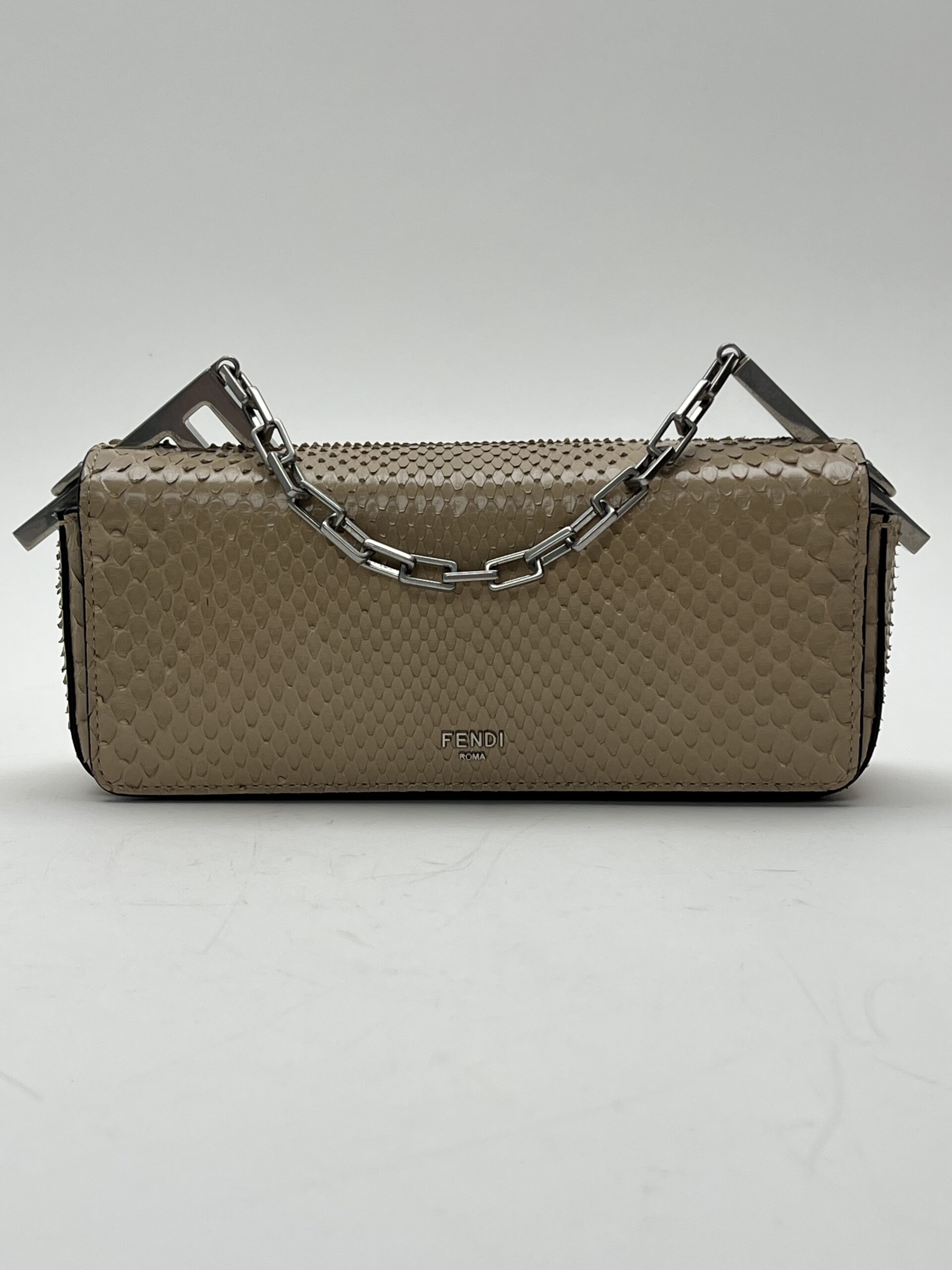 IMG_0870 Fendi First Sight Pitone Beige borsa luxury