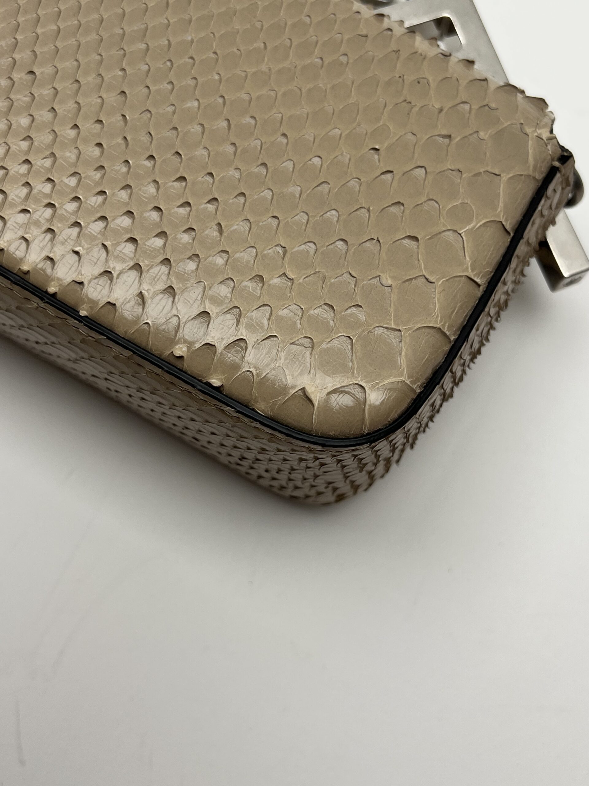 IMG_0877 angolo 3 Fendi First Sight Pitone Beige