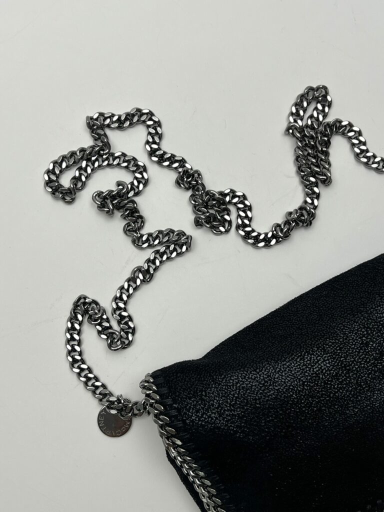 tessuto nero Stella McCartney Falabella