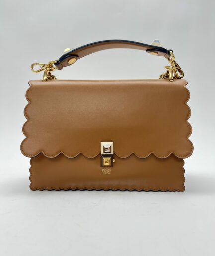 Fendi Kan I Marrone borsa luxury second hand