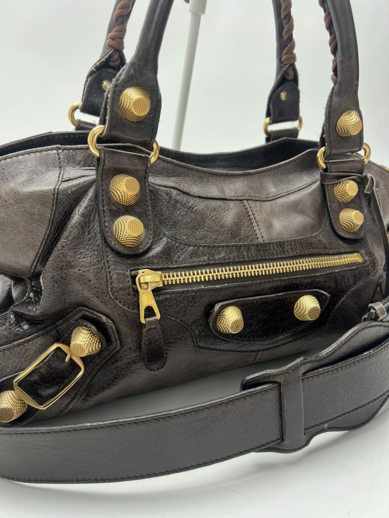 dettaglio tessuto Balenciaga City Giant